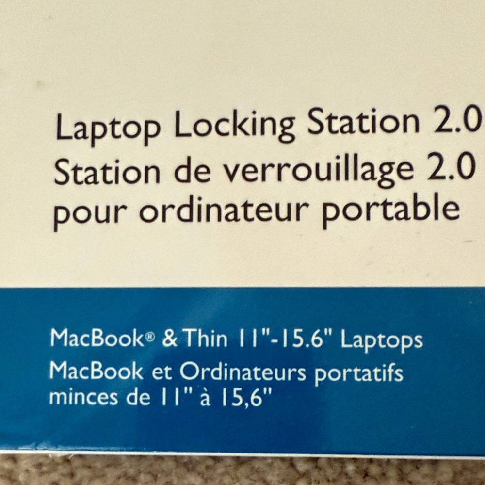 Kensington Laptop Locking Station 2.0 - Silver - Picture 2 of 3